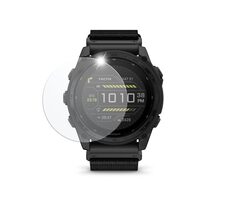 FIXED Schutzglas aus gehärtetem Glas für Smartwatch Garmin Tactix 8 51 mm, 2 Stück im Paket, klar