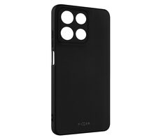 FIXED Story gummierte Rückseite für Motorola Moto G15/Power schwarz
