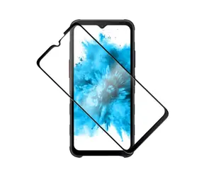 FIXED Full-Cover Displayschutz aus gehärtetem Glas für Samsung Galaxy Xcover 7 Pro, Schwarz