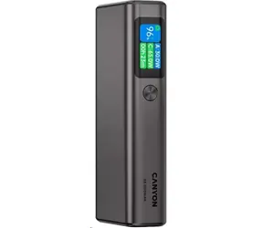 Canyon CNS-CPB230DG grau / Powerbank / 20000mAh / PD 130W / 2x USB-C / 1x USB-A