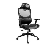 Sandberg ErgoFusion schwarz / Gaming-Stuhl / ergonomisch / verstellbar / Rollen / Tragkraft 150 kg 