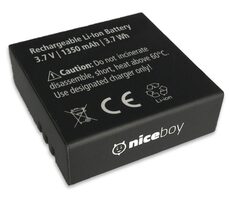 Ausgepackt - Niceboy Ersatzakku für Vega X PRO / 1350mAh / ausgepackt