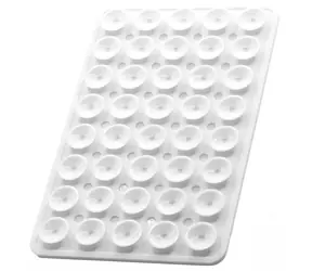 Mobile Origin Sticker Phone Mount O1 weiß / Silikon-Telefonhalterung mit Saugnäpfen