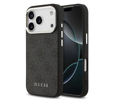 Guess 4G MagSafe Backcover für iPhone 17 Pro Schwarz