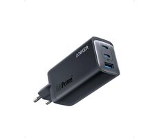 Anker 737 Wandladegerät schwarz / 2xUSB-C / 1xUSB / 120W