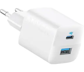 Anker 323 Wandladegerät weiß / 1xUSB-C / 1xUSB-A / 33W
