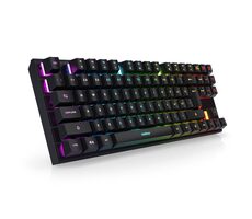 Niceboy K310X schwarz / Gaming-Tastatur / OUTEMU Blau / RGB-Hintergrundbeleuchtung / USB / 1,5 m / CZ -Layout