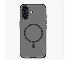 Nillkin Super Frosted PRO Magnetic Back Cover für Apple iPhone 17 Transparent Schwarz