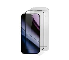 Epico Hero Glass 3D DF iPhone 17 Pro Max Ultrabreite Abdeckung mit One-Step-Applikator Anti-Staub