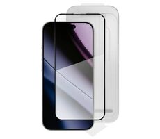 Epico AntiReflective Glass 3D DF für iPhone 16 Pro/17 Ultrabreite Abdeckung mit staubdichtem Ein-Schritt-Applikator