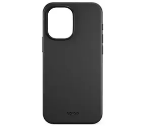 Epico Leather Pro Mag+ Case Cover für iPhone 17 Qi2 & MagSafe kompatibel schwarz