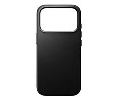 Nomad Traditional Ledertasche für Apple iPhone 17 Pro schwarz