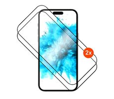 FIXED Full-Cover Panzerglas mit Applikator für Apple iPhone 17 Pro 2Stk Schwarz