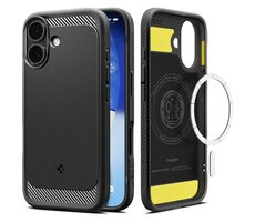Spigen Rugged Armor MagSafe Schutzhülle für Apple iPhone 17 schwarz