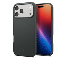 Spigen Silicone Fit MagSafe Schutzhülle für Apple iPhone 17 Pro abyss green