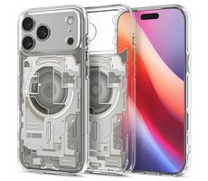 Spigen Ultra Hybrid MagSafe Schutzhülle für Apple iPhone 17 Pro Zero One Natural Titanium