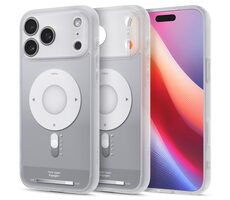 Spigen Ultra Hybrid MagSafe Schutzhülle für Apple iPhone 17 Pro Max klassisch silber
