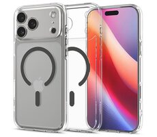 Spigen Ultra Hybrid MagSafe Schutzhülle für Apple iPhone 17 Pro Max klar Graphite