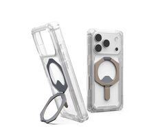 UAG Plasma XTE Magsafe Rückseite für Apple iPhone 17 Pro Klar/Titan