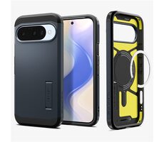 Spigen Tough Armor MagSafe Schutzhülle für Google Pixel 10 Pro/Pixel 10 Metal Slate