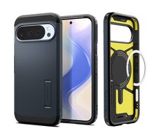 Spigen Tough Armor MagSafe Schutzhülle für Google Pixel 10 Pro XL Metal Slate