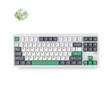 MCHOSE GX87 Lite Matcha Latte weiß / Gaming-Funktastatur / mechanisch / Matcha Latte v2 / 2,4 GHz & Bluetooth