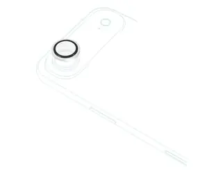 Epico Aluminum Lens Protectors Kameraobjektivschutz für iPhone Air silber