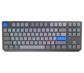 Endorfy Thock V2 TKL Wireless CZ grau / Gaming-Tastatur / Kabellos / Endorfy Gelb / USB&BT&2,4GHz / CZ -Layout