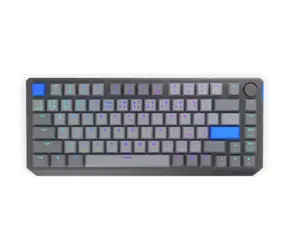 Endorfy Thock V2 75 % Wireless CZ grau / Gaming-Tastatur / Kabellos / Endorfy Gelb / USB&BT&2,4 GHz / CZ -Layout