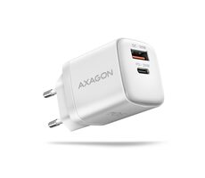 Ausgepackt - Axagon ACU-PQ30W weiß / Ladegerät / 1x USB-A + 1x USB-C / 30W / ausgepackt