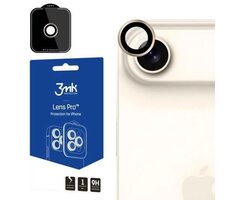 3mk Lens Protection Pro Kameraglas für Apple iPhone 17 Titan Gold