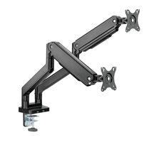 Brateck LDT60-C024 / Monitorhalterung / zwei Arme / Tragkraft 16 kg / VESA 75 & 100