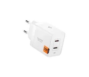 Spigen Essential EE472EU 47W / weiß / Ladegerät / 2x USB-C