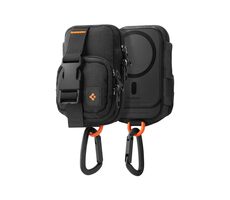 Spigen Portable Organizer Pouch SnapZip Organizer schwarz / MagSafe