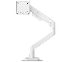 BenQ BSH02 ergonomischer Monitorarm weiß / 17-45" / Tragkraft 20 kg / VESA 75x75 - 100x100 / für Tischkante