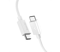 Spigen ACA08717 Essential USB-C auf USB-C 60W Kabel 1m weiß / USB 2.0