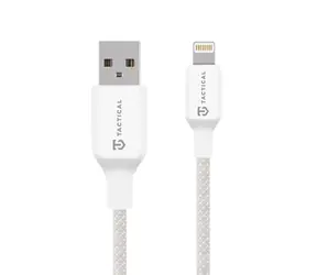 Tactical Stitch Thread Cable USB-A/Lightning 2m Weiß