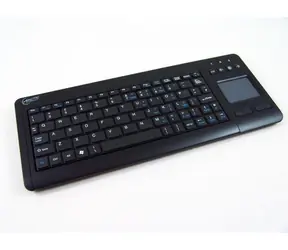 ARCTIC K481 schwarz / kabellose Tastatur mit Touchpad / CZ & SK / USB / 2x AAA