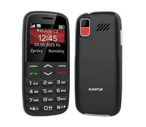 Aligator A770 Senior schwarz + Tischladegerät