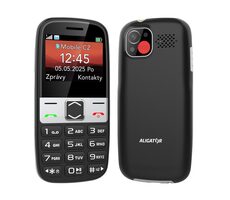 Aligator A775 Senior schwarz + Tischladegerät