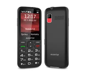 Aligator A930 GPS 4G Senior schwarz mit Notfallanwendung + Ladestation