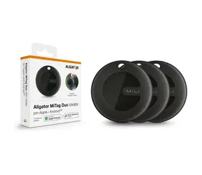 Aligator MiTag Duo - Ortungsgerät für Apple und Android / Vorteilsset mit 3 Stück