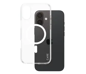 PanzerGlass CARE Schutzhülle für Apple iPhone 16 PLUS MagSafe Urban Combat, klar/weiß