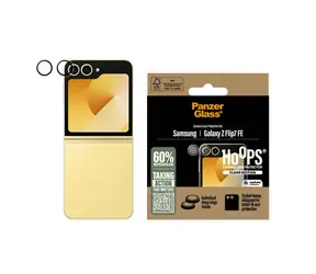 PanzerGlass Hoops Samsung Galaxy Z Flip7 FE klar