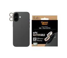 PanzerGlass Creolen für Apple iPhone 17/16/16 PLUS , Glitzergold