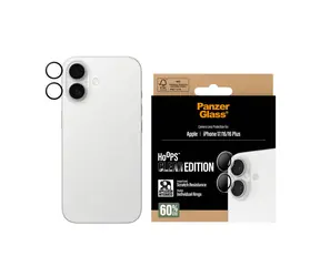 PanzerGlass Hoops Apple iPhone 17/16/16 PLUS transparent