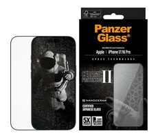 PanzerGlass Ceramic II Apple iPhone 17/16 Pro mit Installationsrahmen