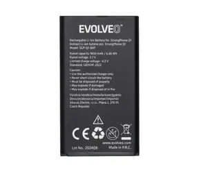 Evolveo Originalakku für MaxPhone A1 / StrongPhone Q1/Z4/W4 / 1800 mAh 