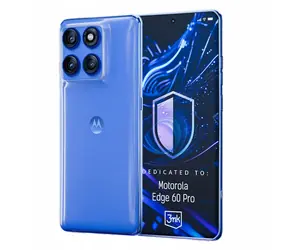3mk Clear Case Rückseitenschutzhülle für Motorola Edge 60 Pro
