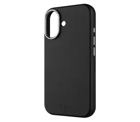FIXED MagLeather-Hülle für Apple iPhone 17 aus veganem Leder mit MagSafe-Halterung, schwarz